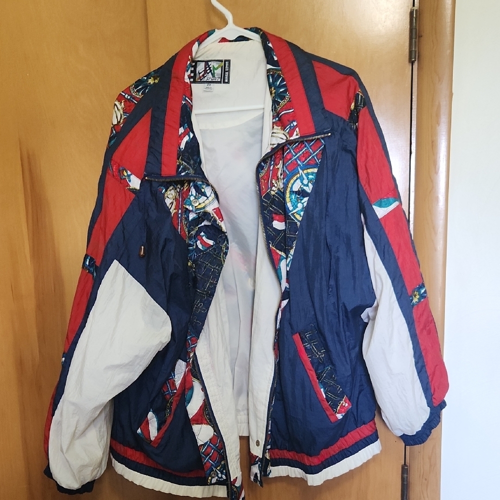 Colorful Geometric Women's Jacket